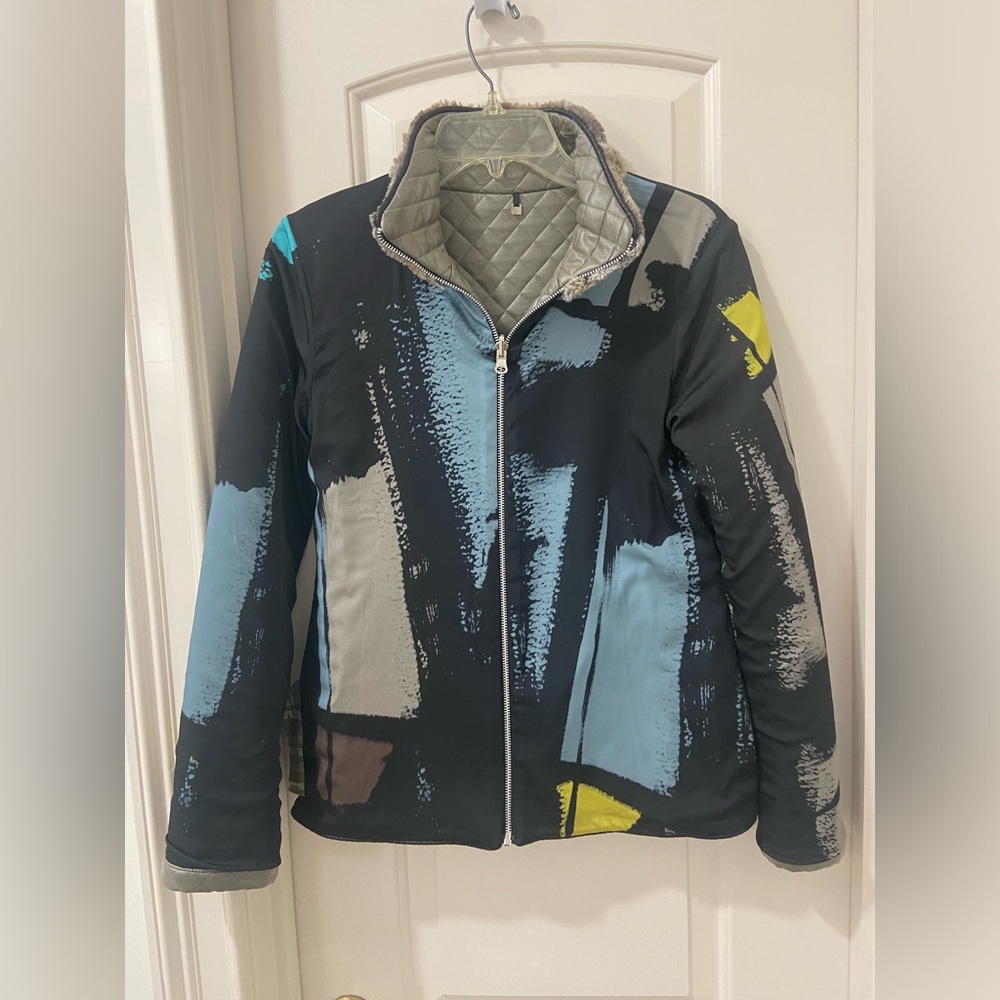 volt design art jacket women’s 2 wearable art reversible
